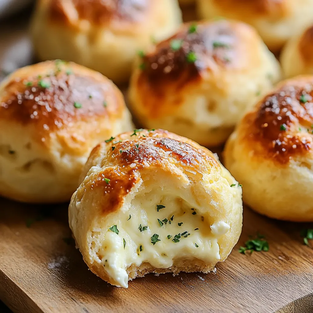 Bombes au Mozzarella Coulant