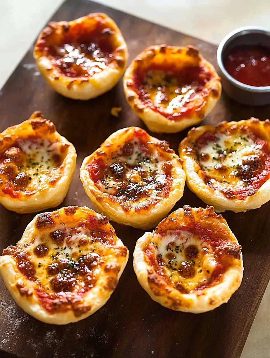 Puffs pizza – Inspiration Little Caesars maison