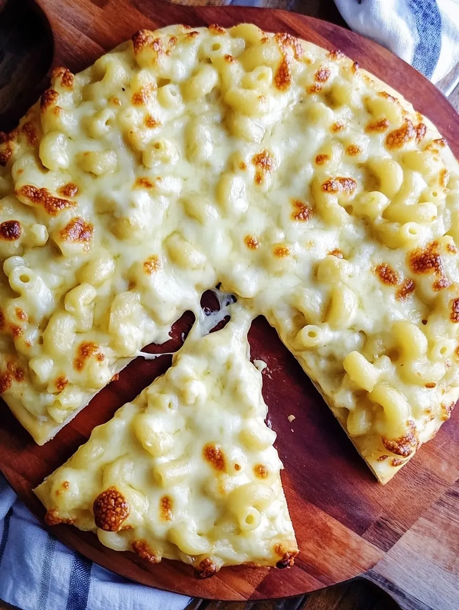Mac & Cheese Pizza Maison