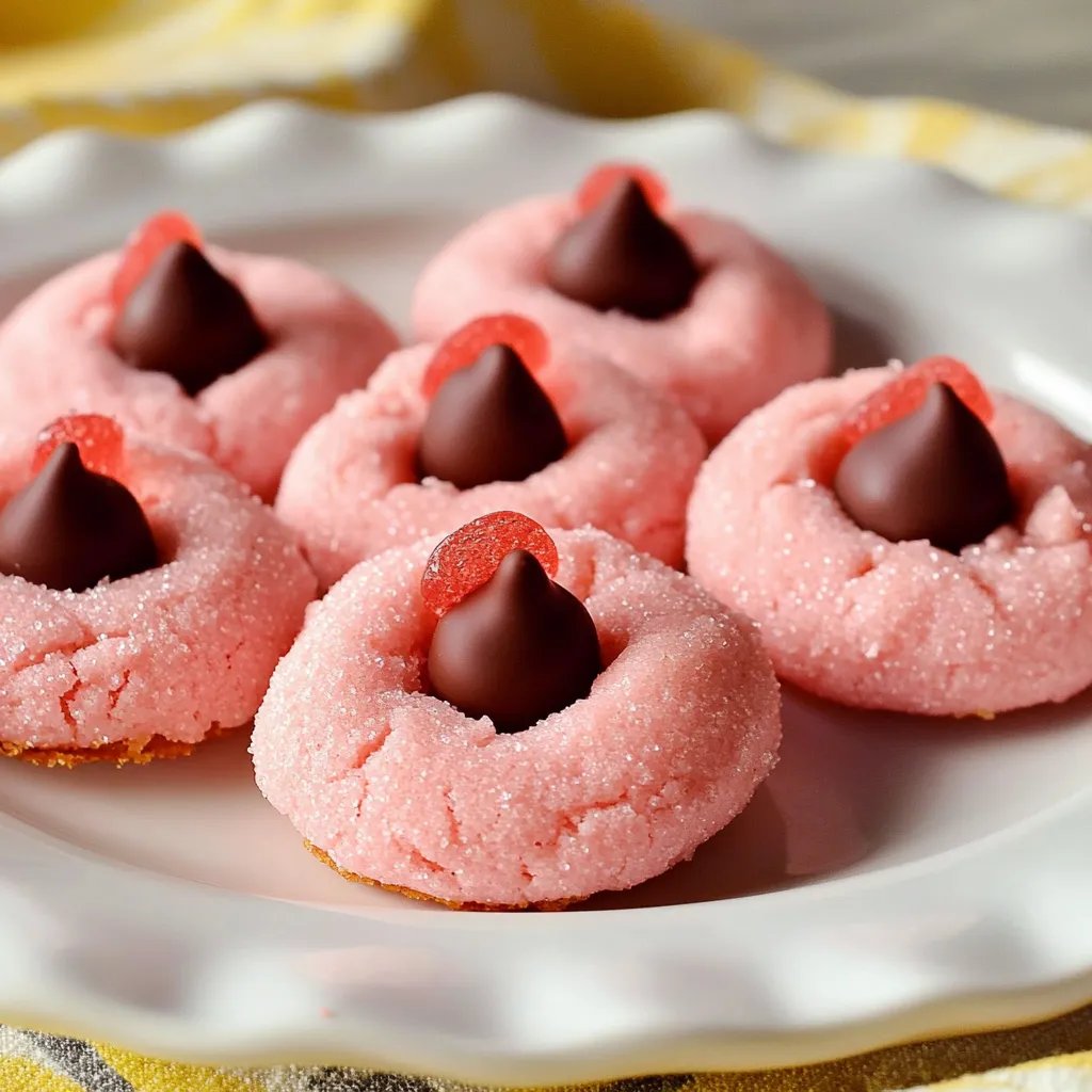 Biscuits Fraise Choco