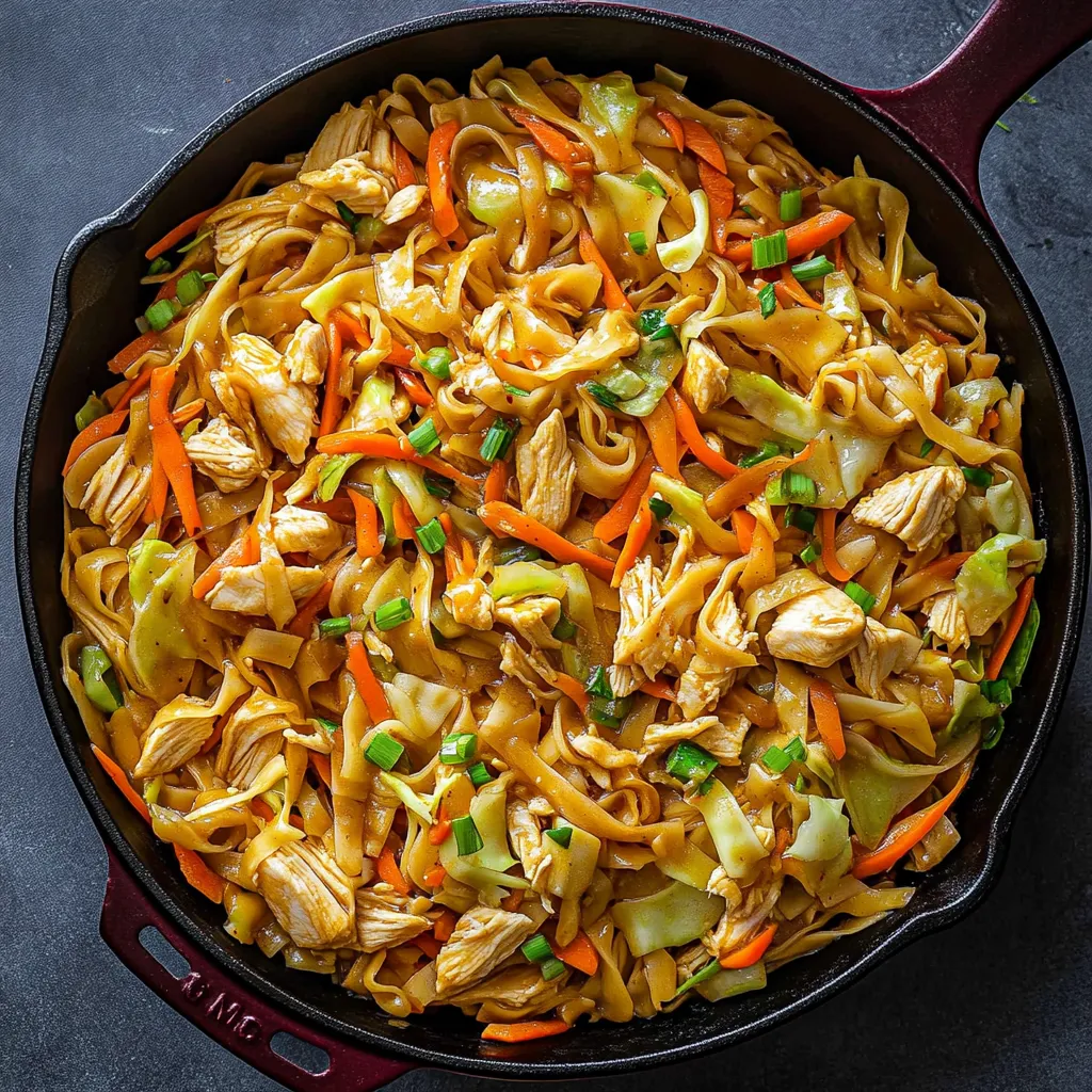 Nouilles Poulet À Meilleure Sauce