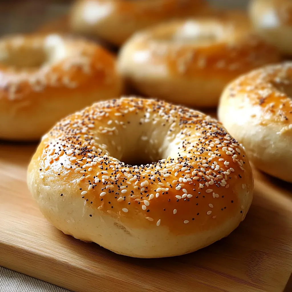 Bagels moelleux ricotta amandes