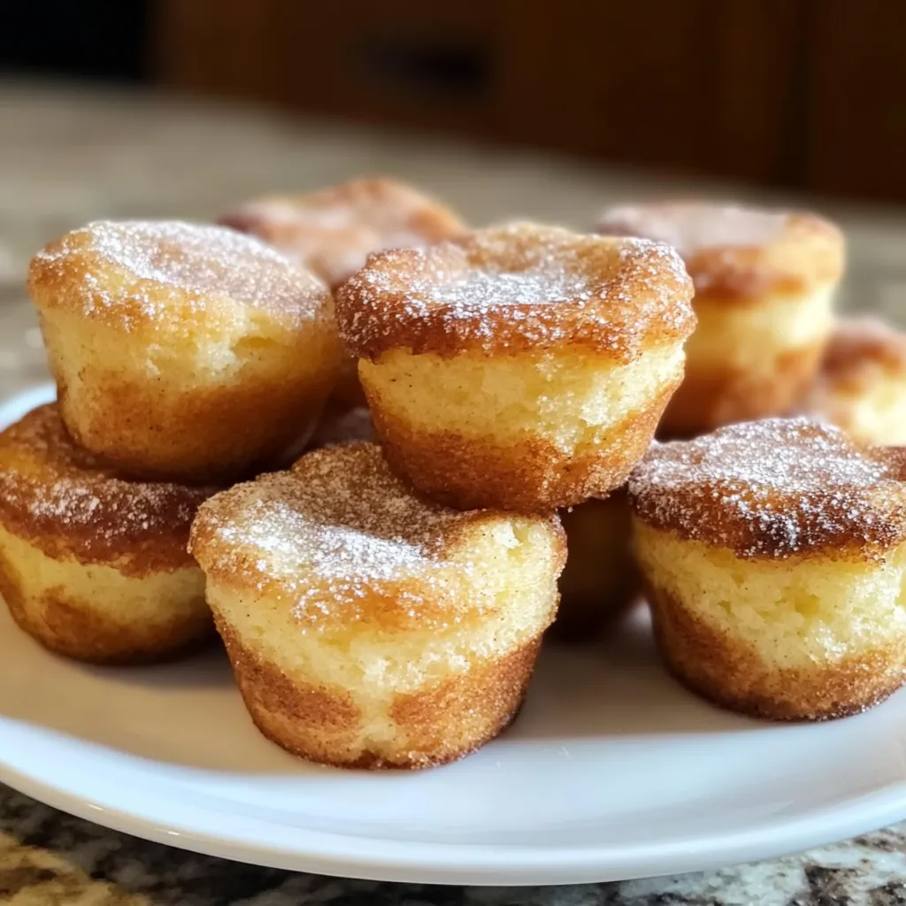 Muffins pain perdu à la cannelle