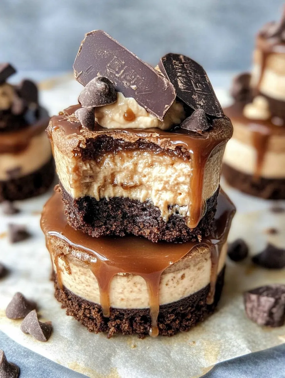 Cheesecakes Caramel Chocolat Crus Faits Maison