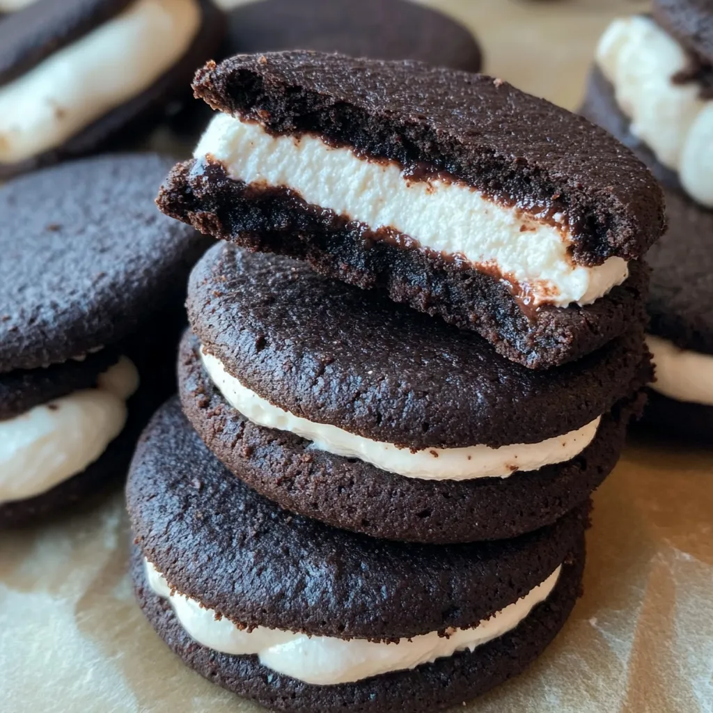 Oreo maison sans cuisson