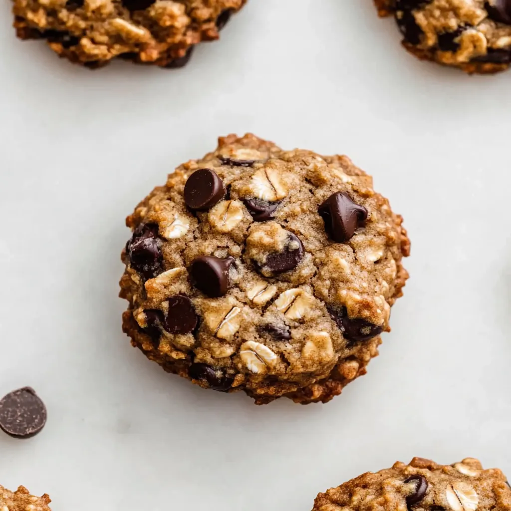 Biscuits Avoine Banane Chocolat