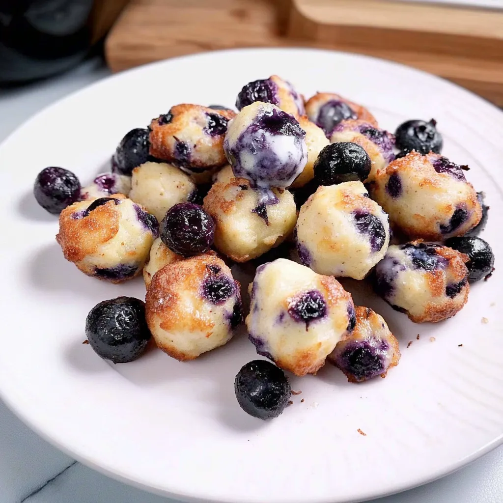 Beignets Myrtille Yaourt
