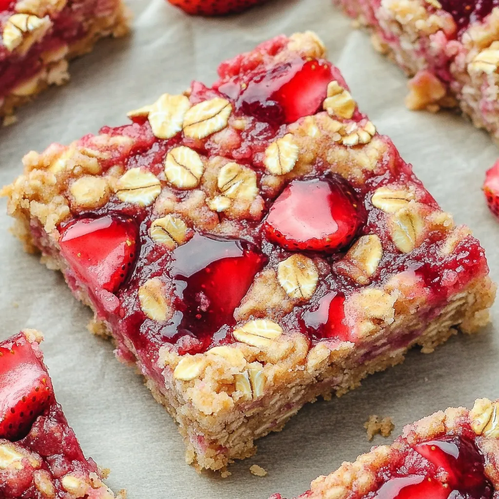 Barres Avoine Fraise