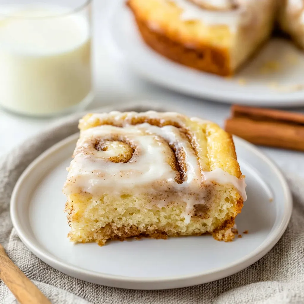 Gâteau roulé à la cannelle facile et fondant