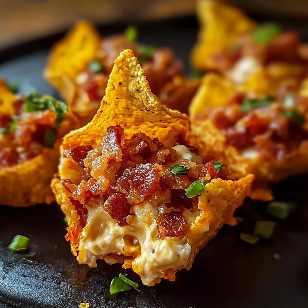 Bouchées Croquantes Doritos Fromage et Bacon