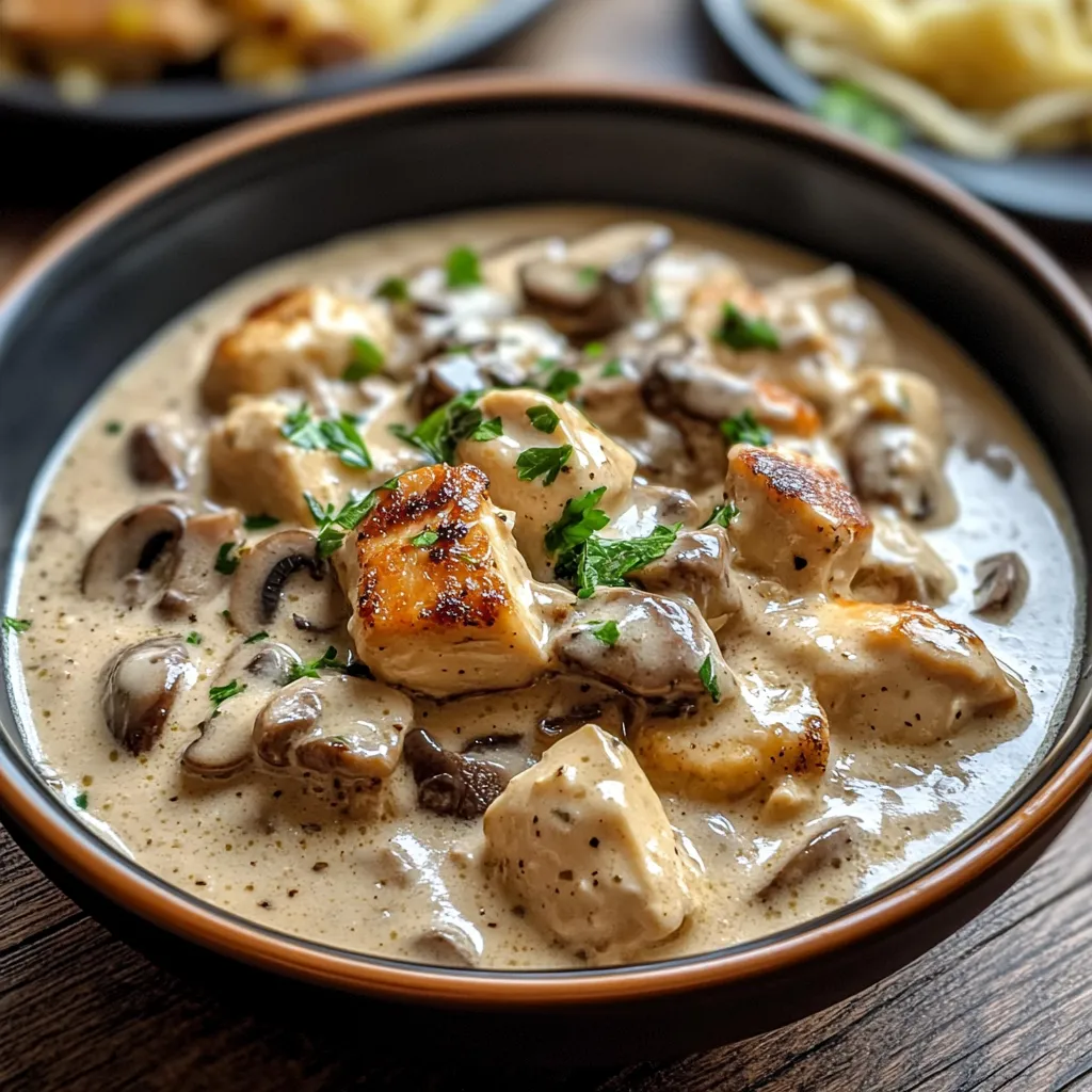 Stroganoff Poulet Champignon Généreux