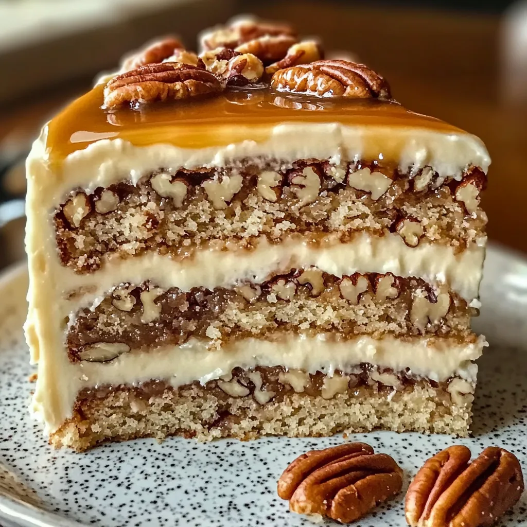Gâteau aux noix de pécan du Sud