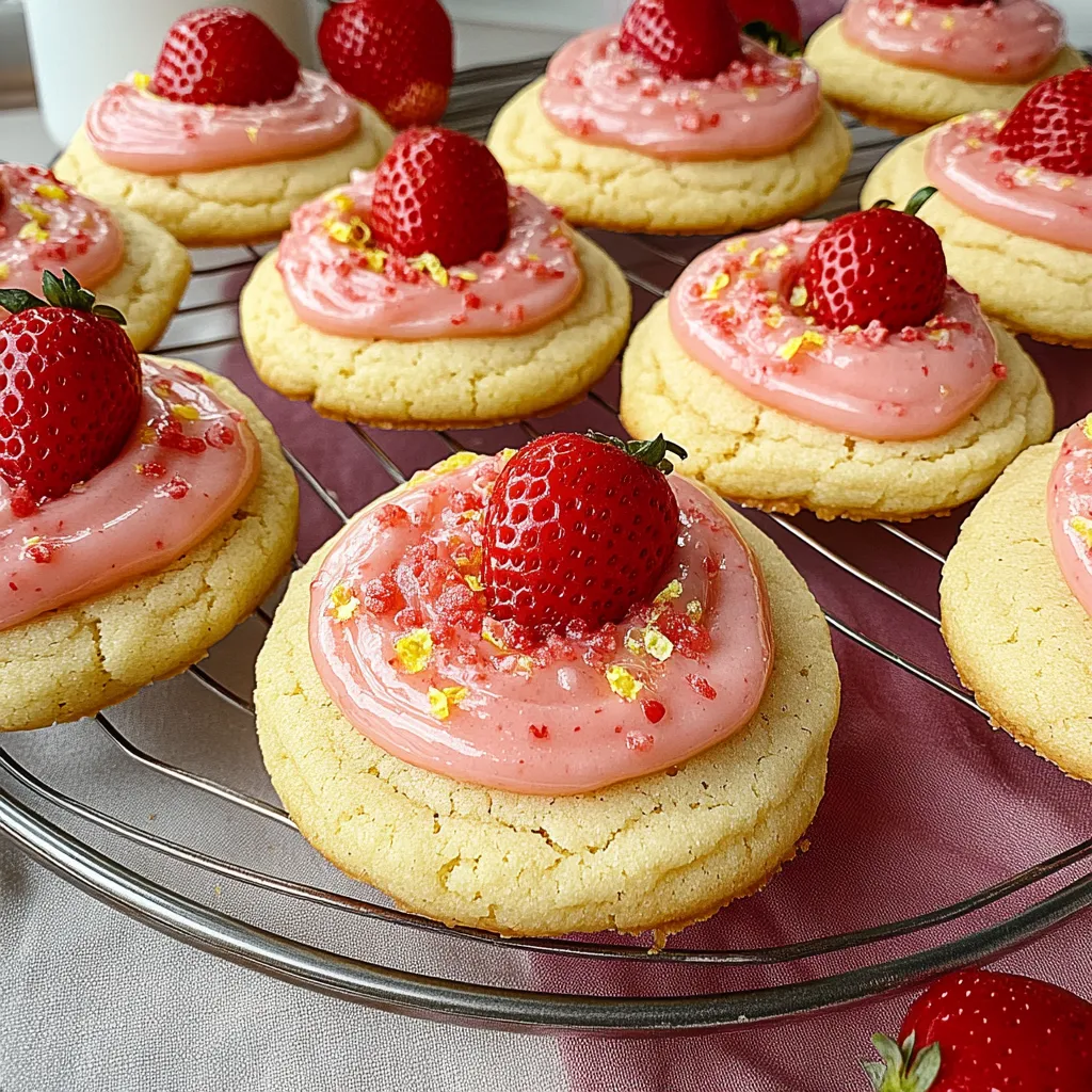 Cookies Citron Fraise
