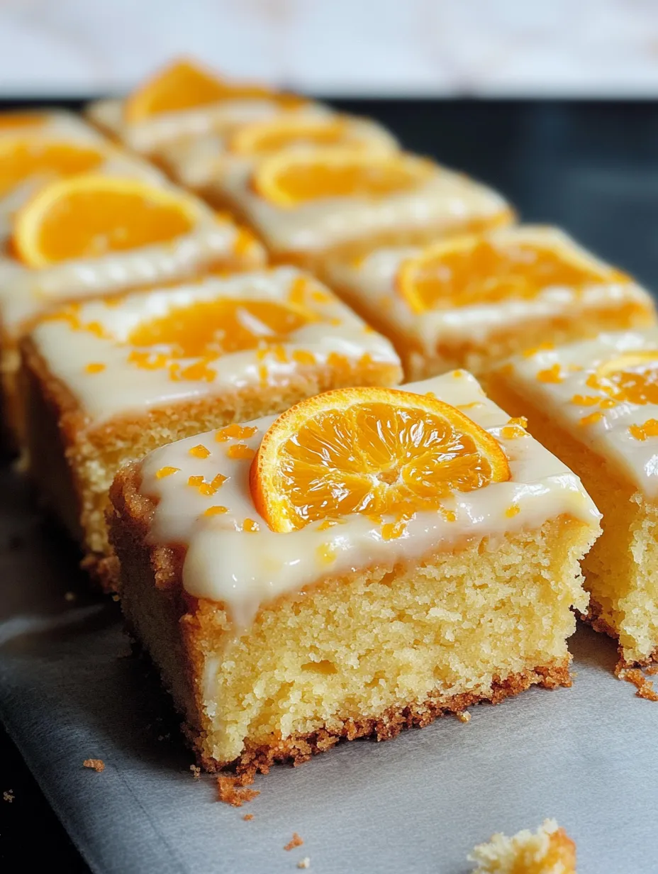 Gâteau à l’orange nappé maison
