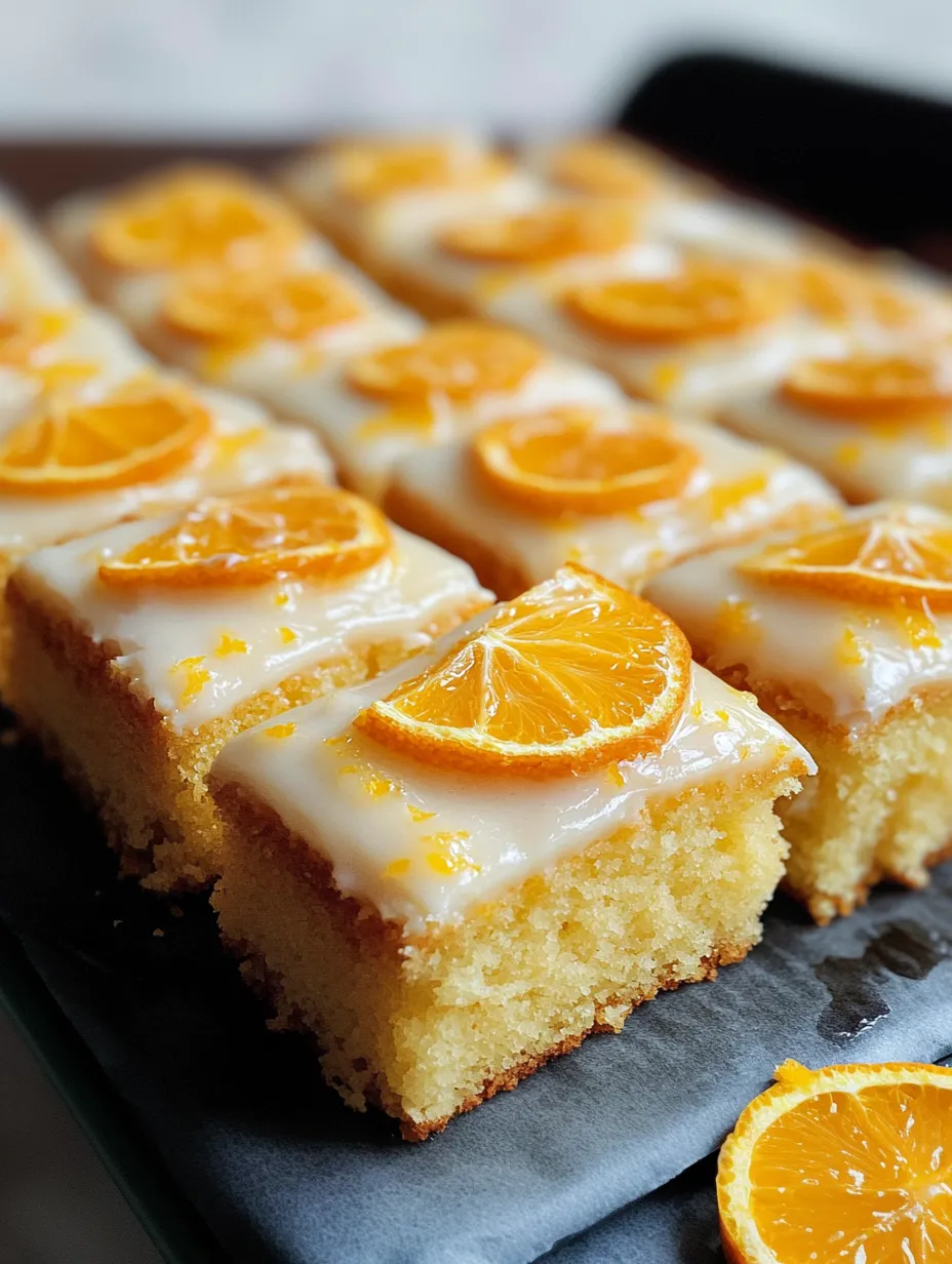 Gâteau à l’orange nappé maison