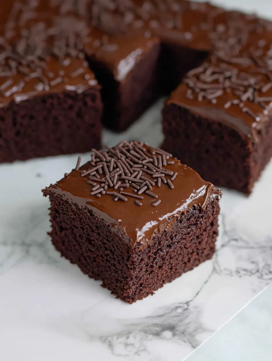 Ancien Gâteau Chocolat Plateau Maison
