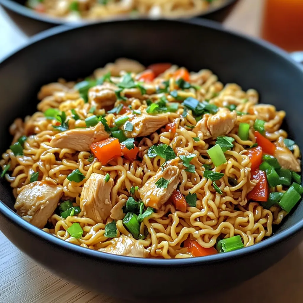 Sauté Poulet Ramen