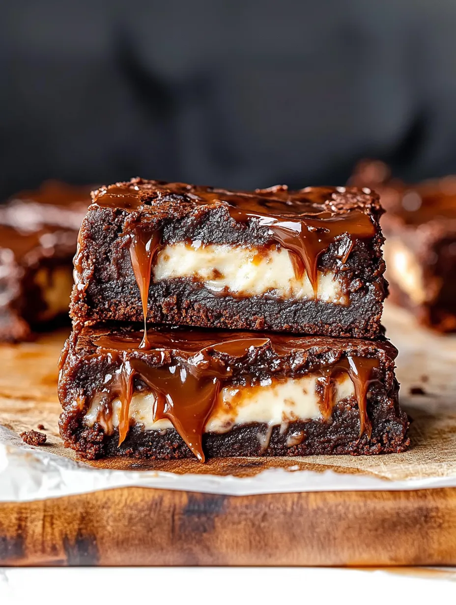 Brownies Maison Cheese Nutella Caramel