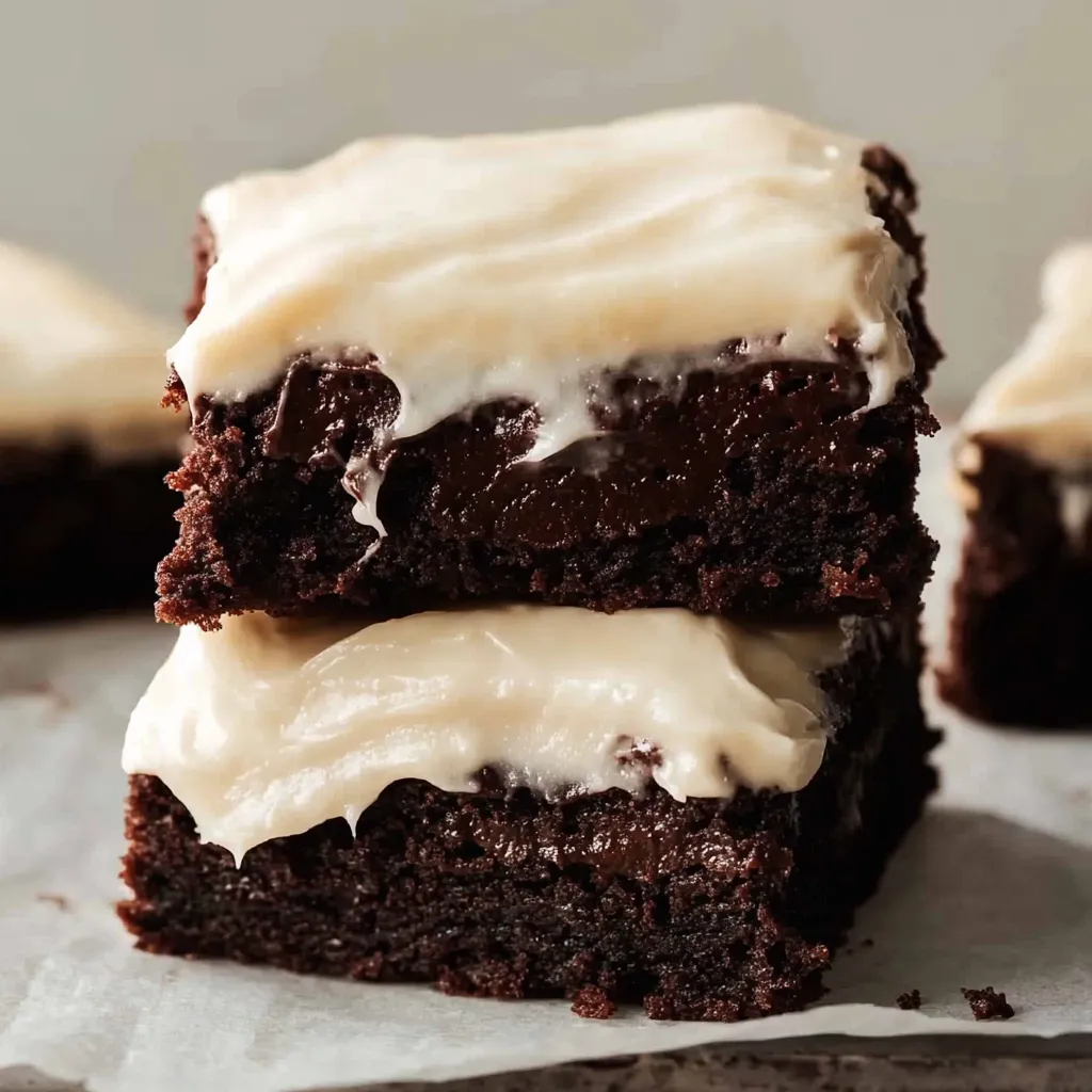 Brownies glaçage fromage