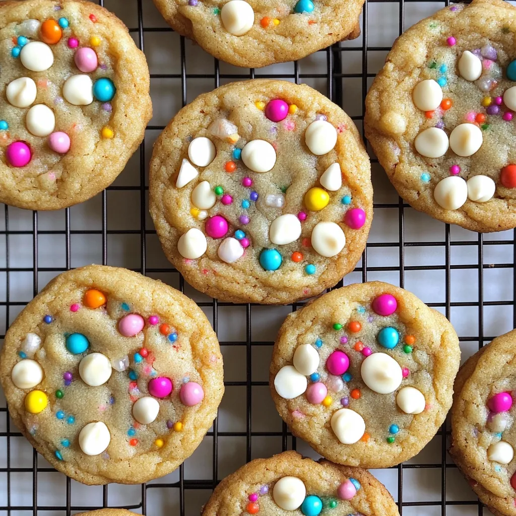 Biscuits Confettis Chocolat Blanc
