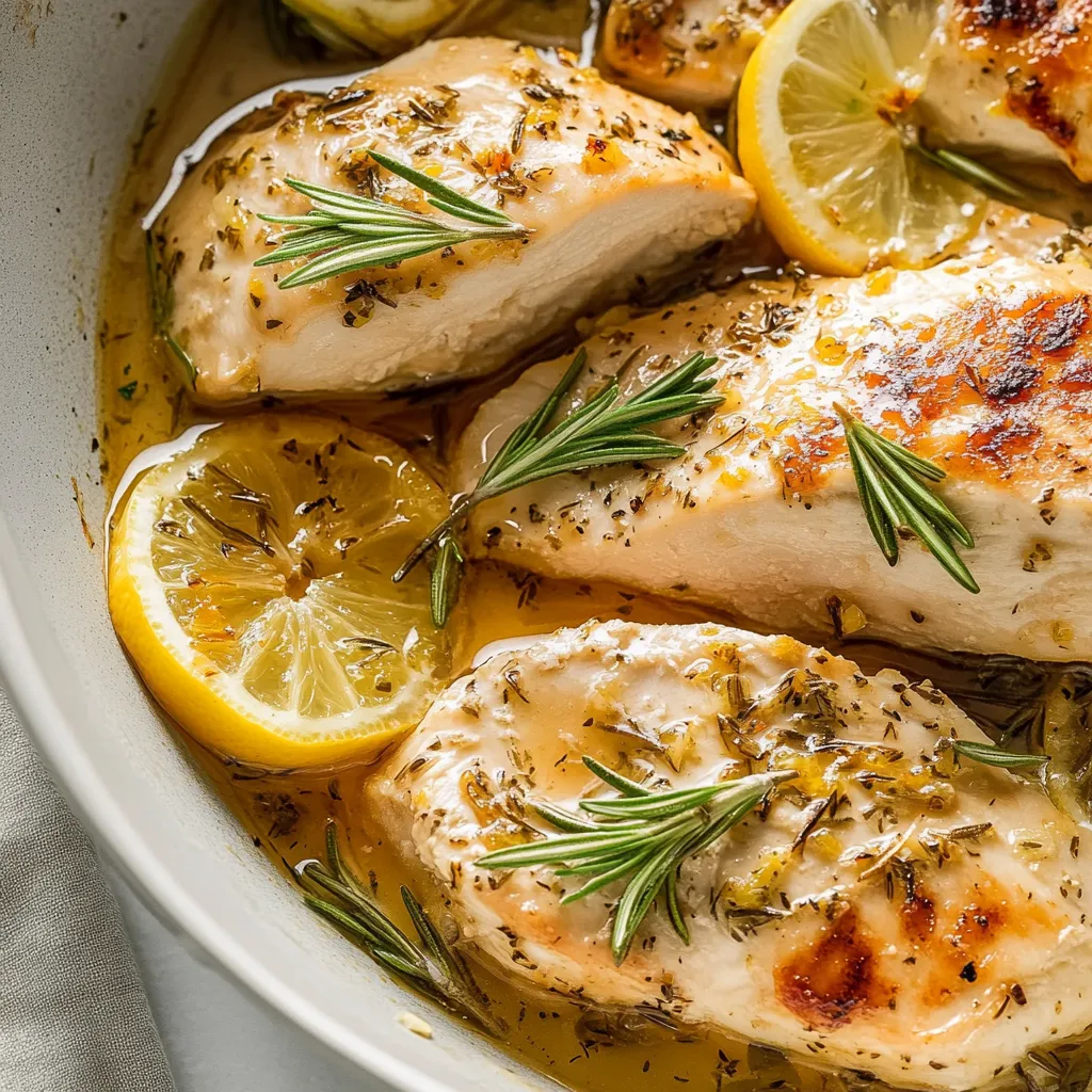 Poulet Romarin Citron
