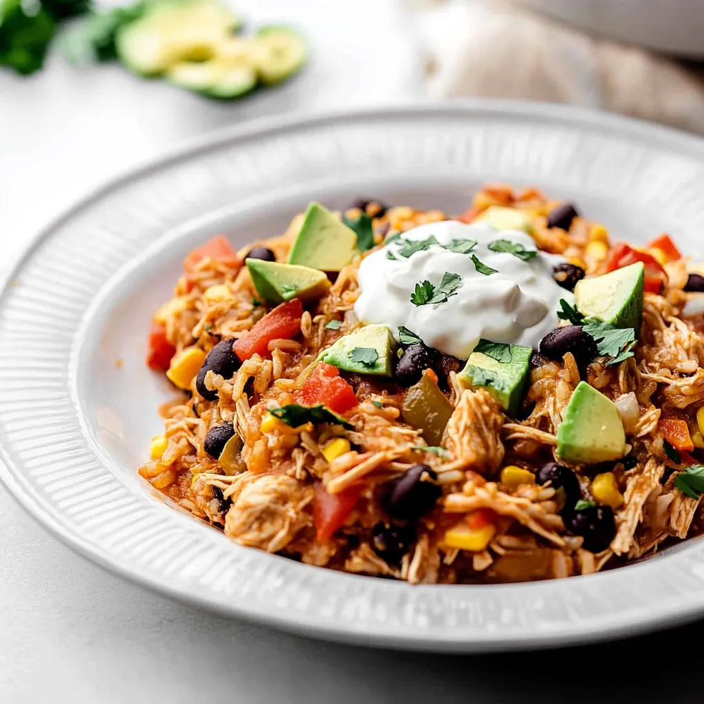 Casserole Poulet Burrito