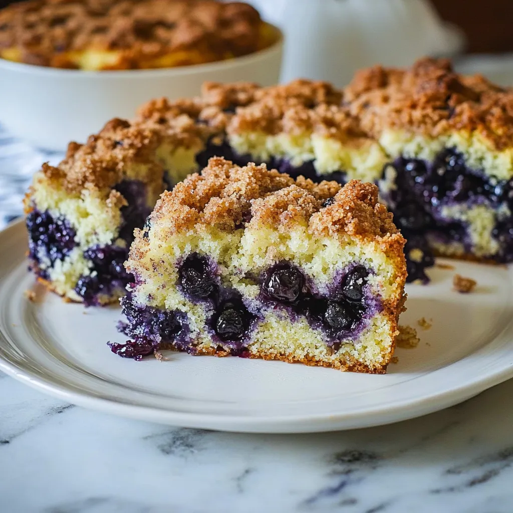 Gâteau Myrtilles Moelleux