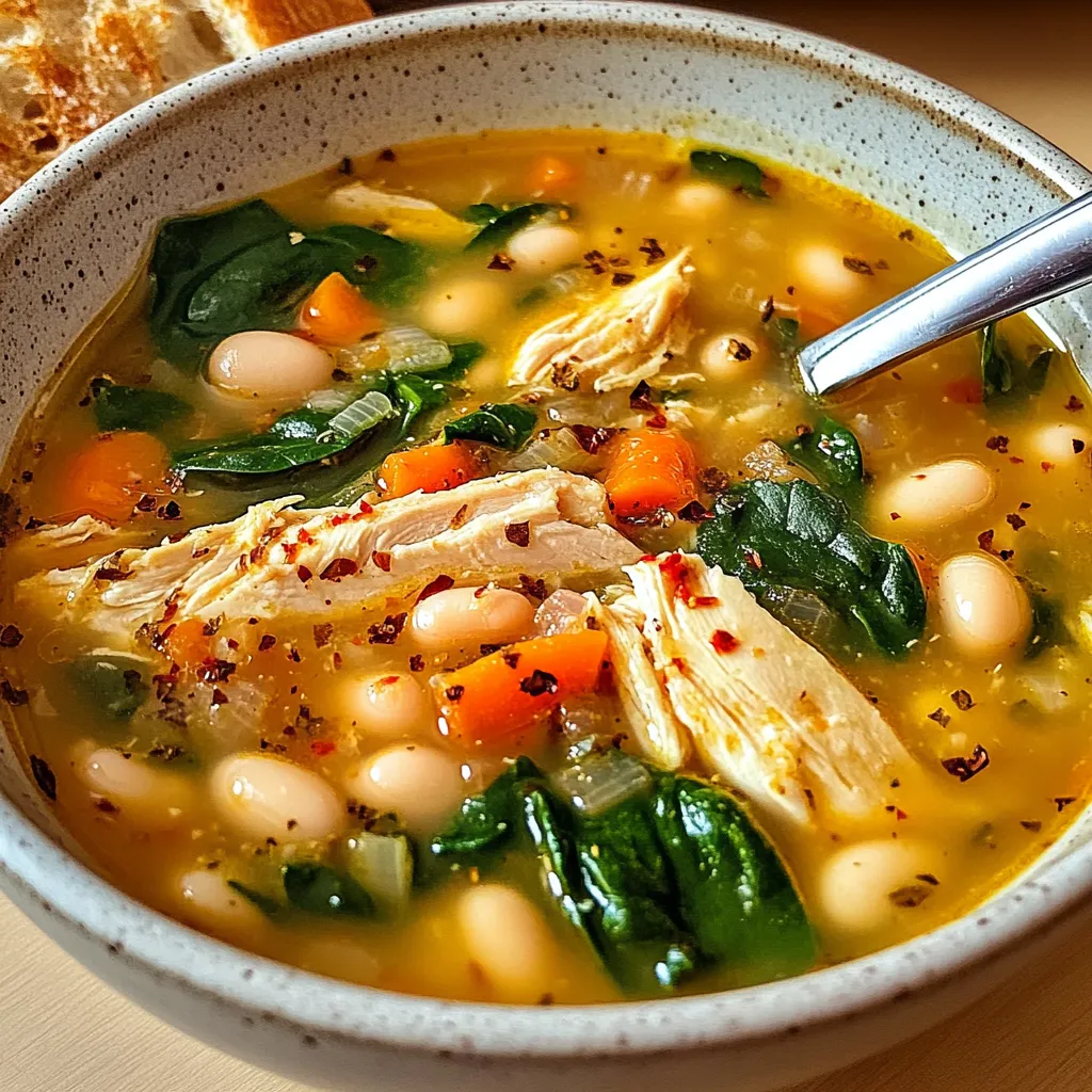 Soupe au Poulet Toscan