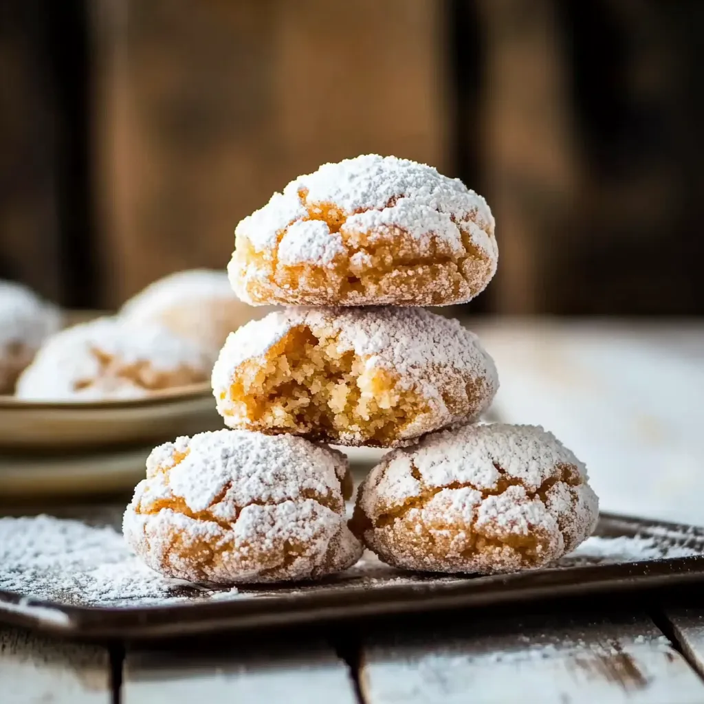 Biscuits Moelleux Amaretti Parfaits
