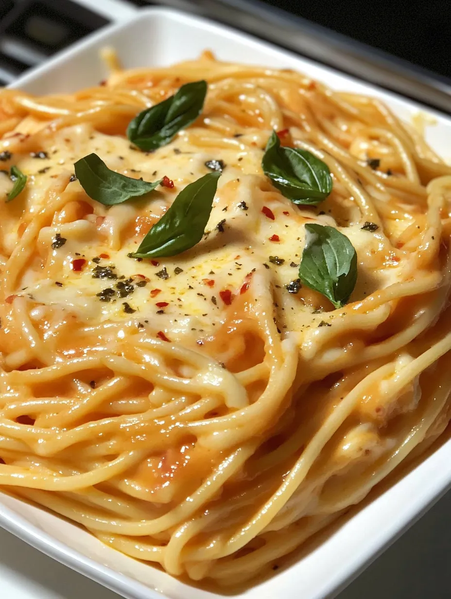 Spaghettis maison au parmesan et à l'ail