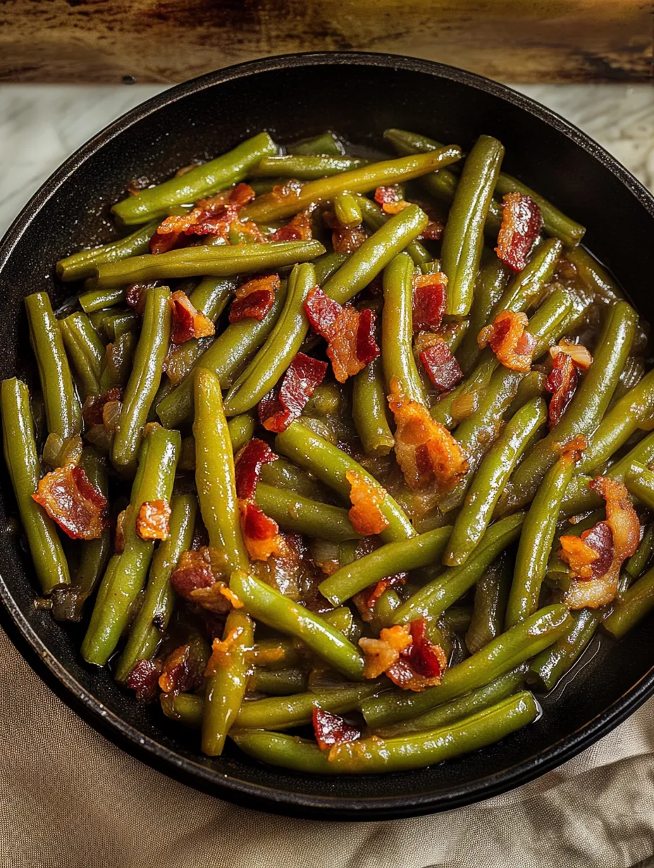 Haricots Verts Façon Texas Roadhouse
