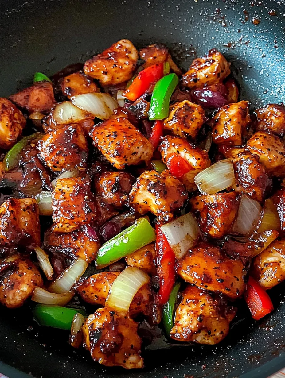 Poulet au poivre noir facile