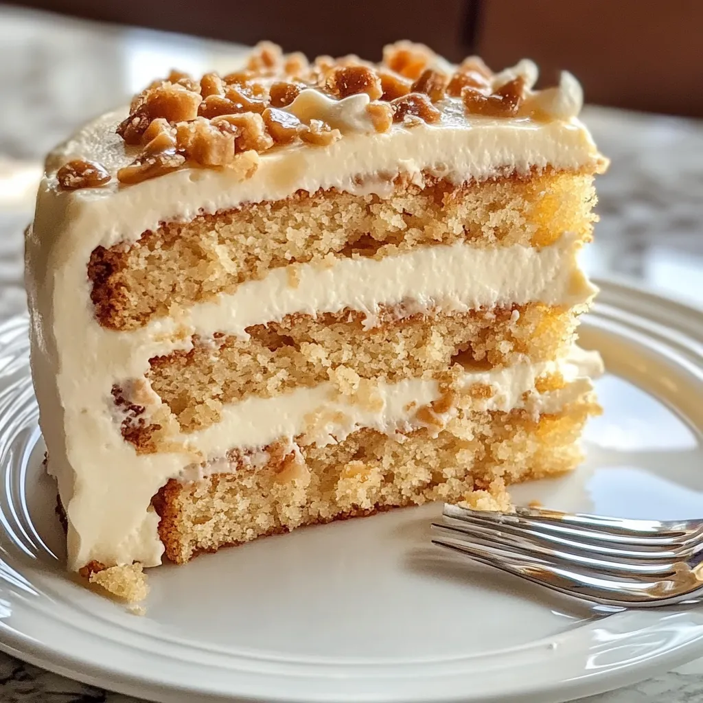 Gâteau Crunch Caramel