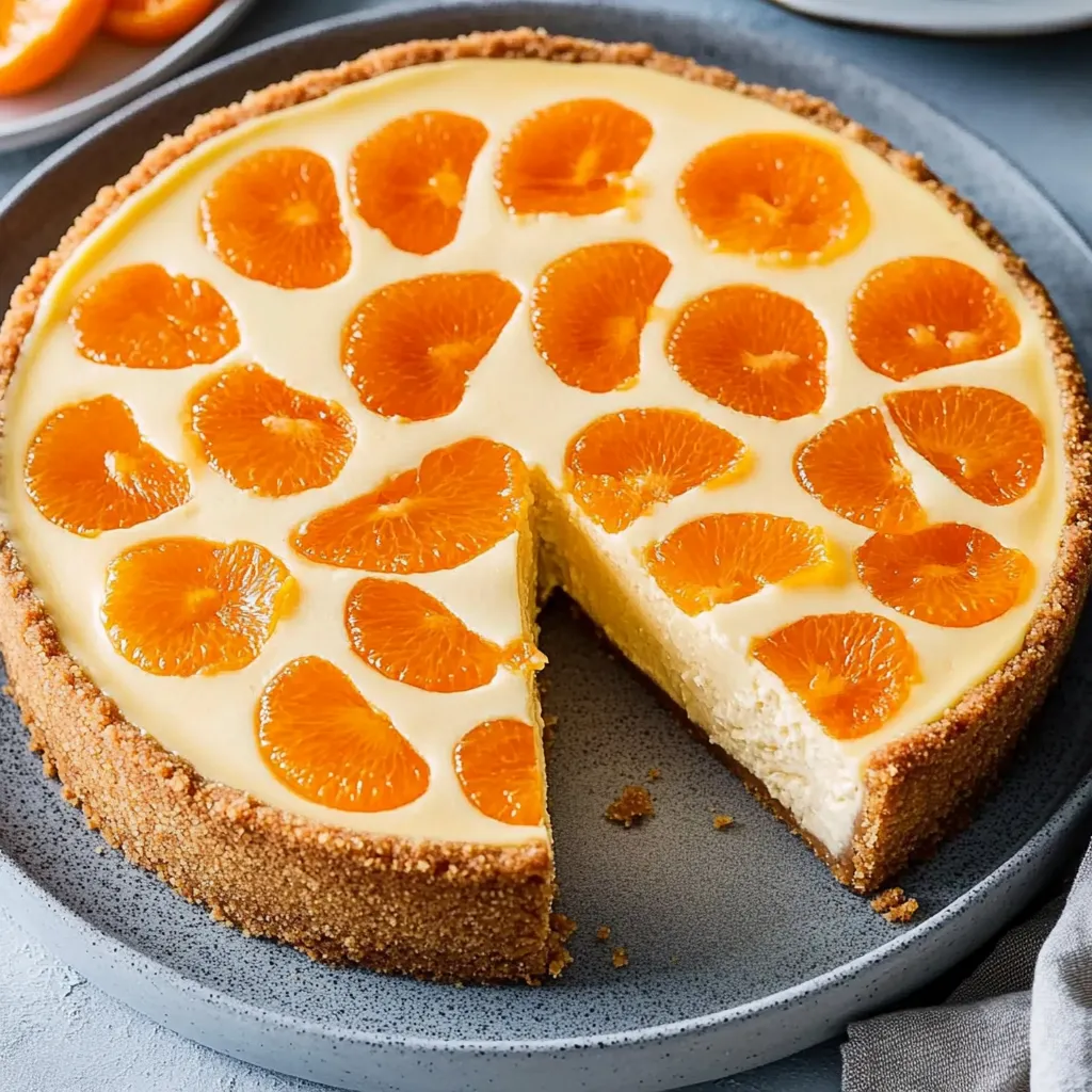 Gâteau mandarine-fromage