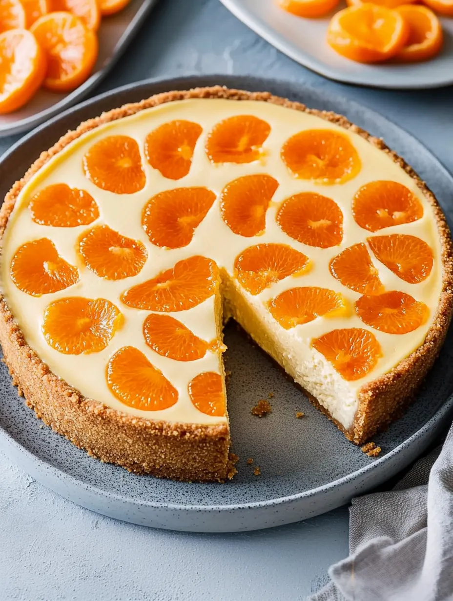 Gâteau Mandarine Fondant