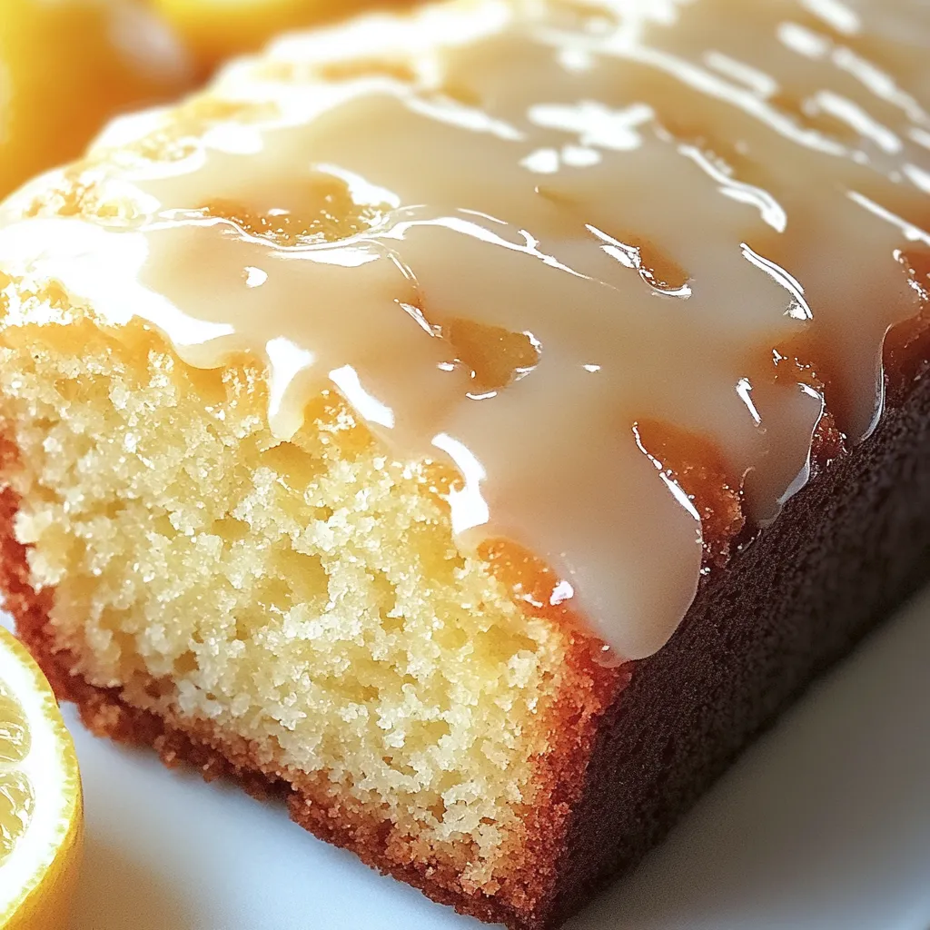Cake Citron Type Starbucks