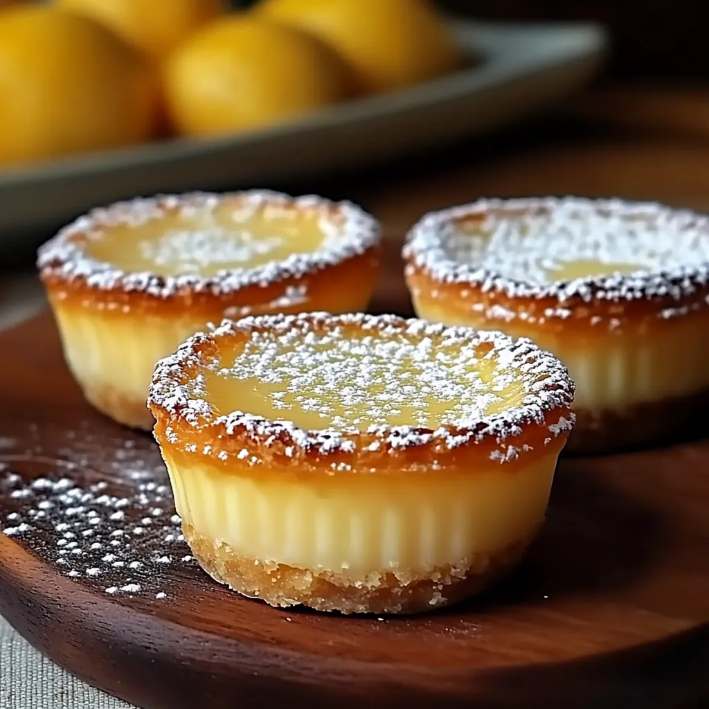 Mini Tartes Citron Magiques