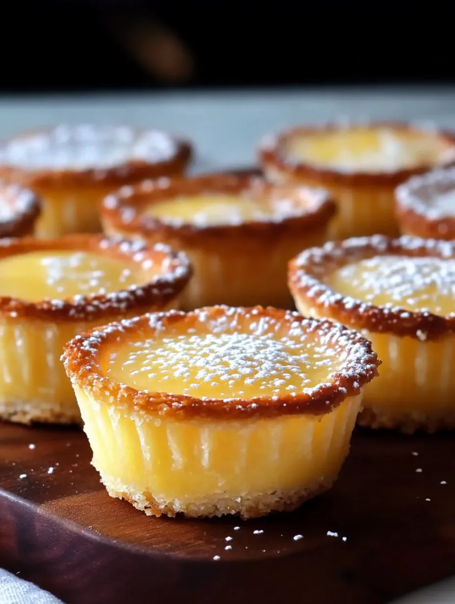 Mini Tartelettes Citron Magiques