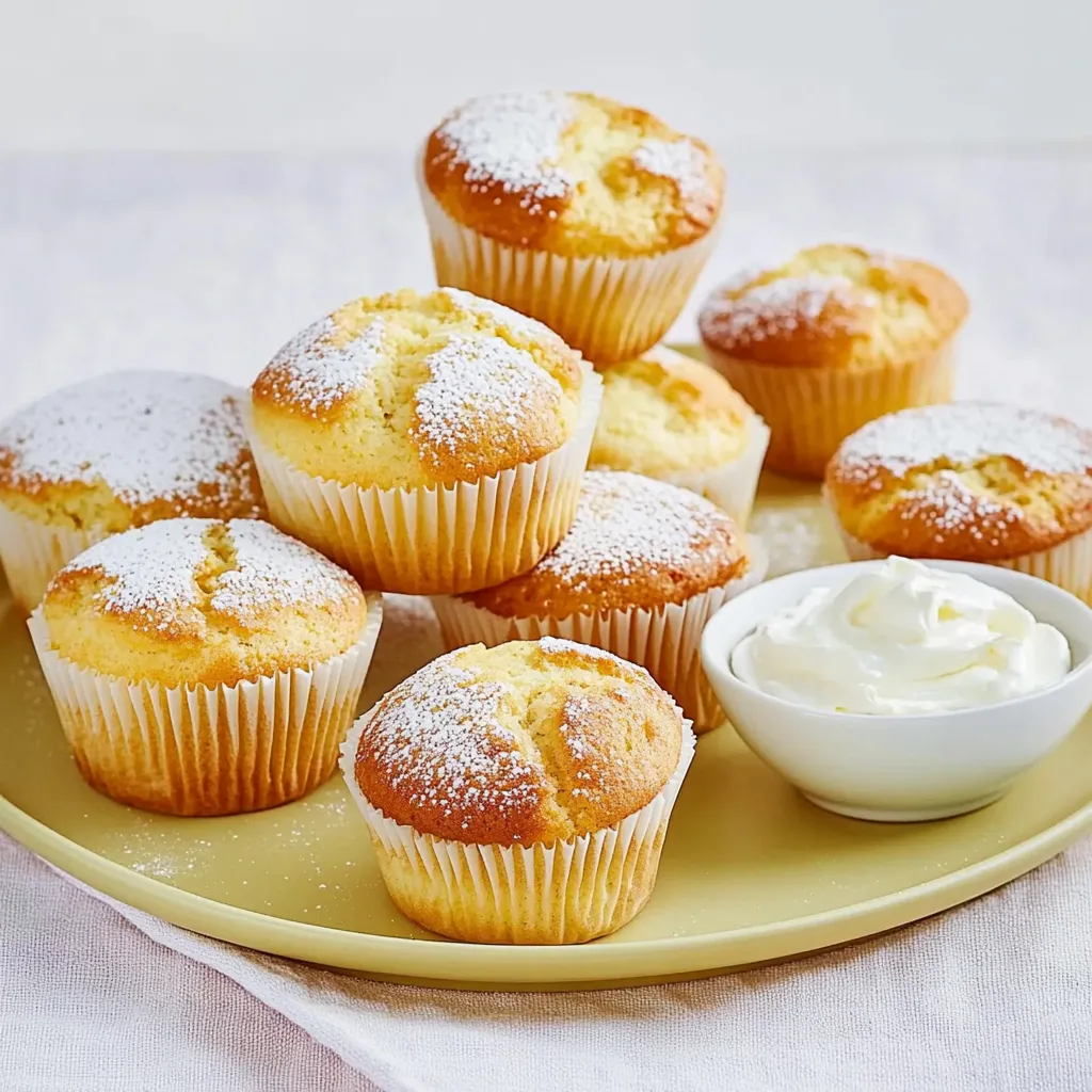 Muffins moelleux citron