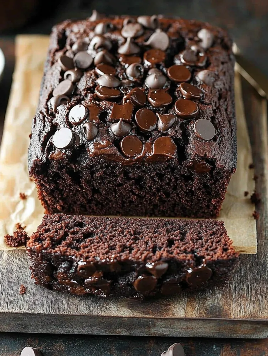 Pain banane chocolat moelleux