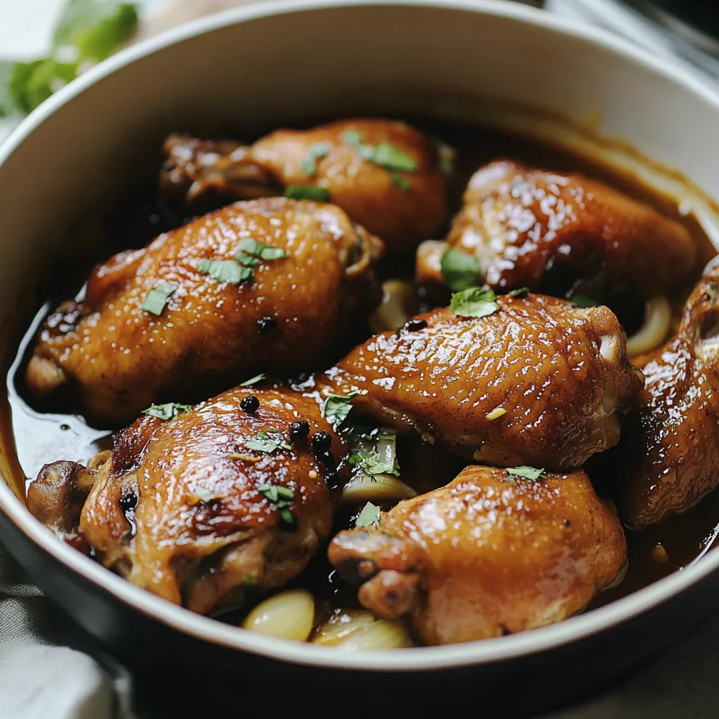 Poulet Adobo Filipino