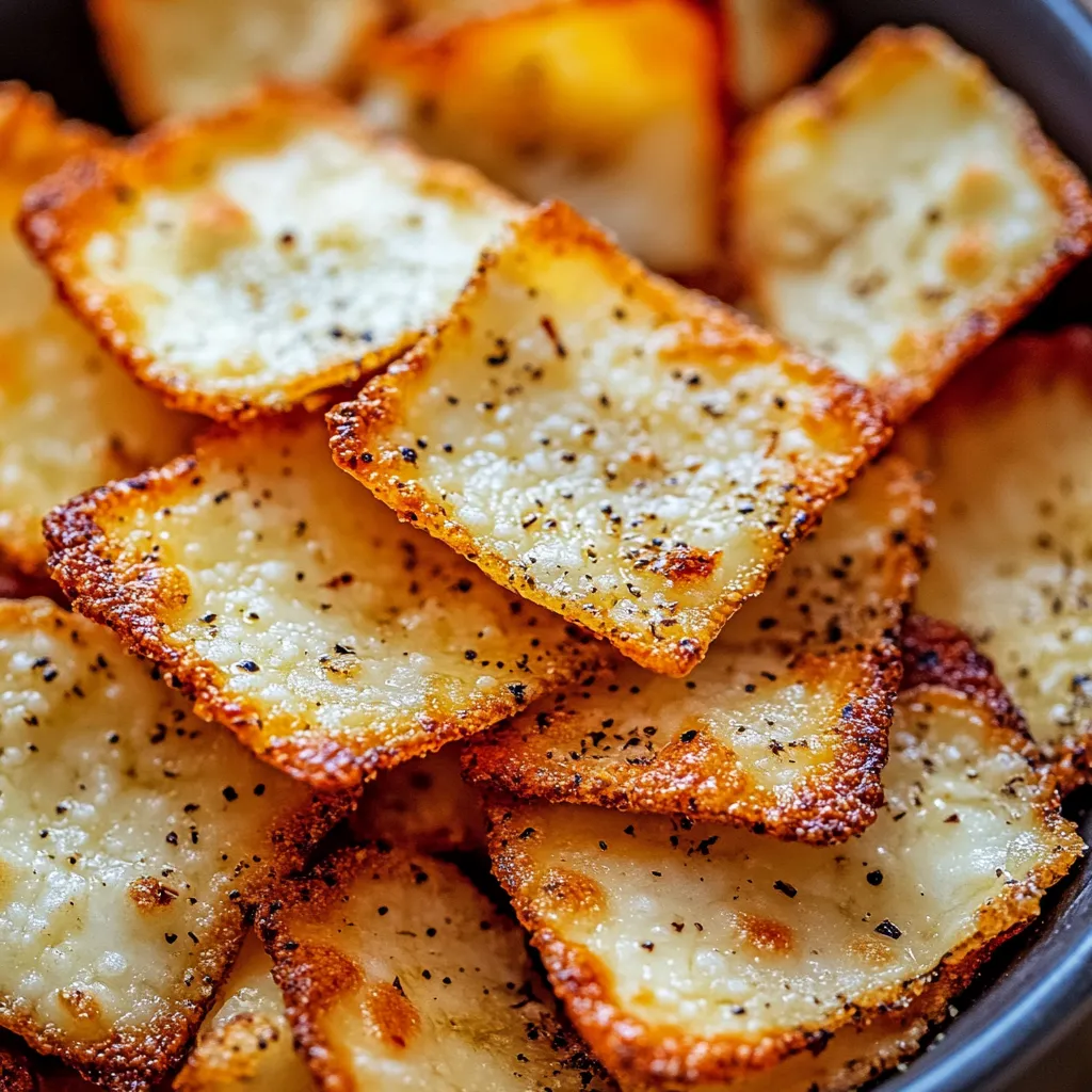 Chips au Fromage Croustillants