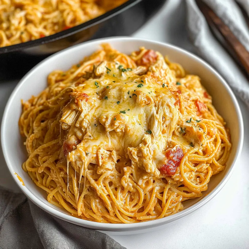 Poulet Gratin Fromage et Rotel
