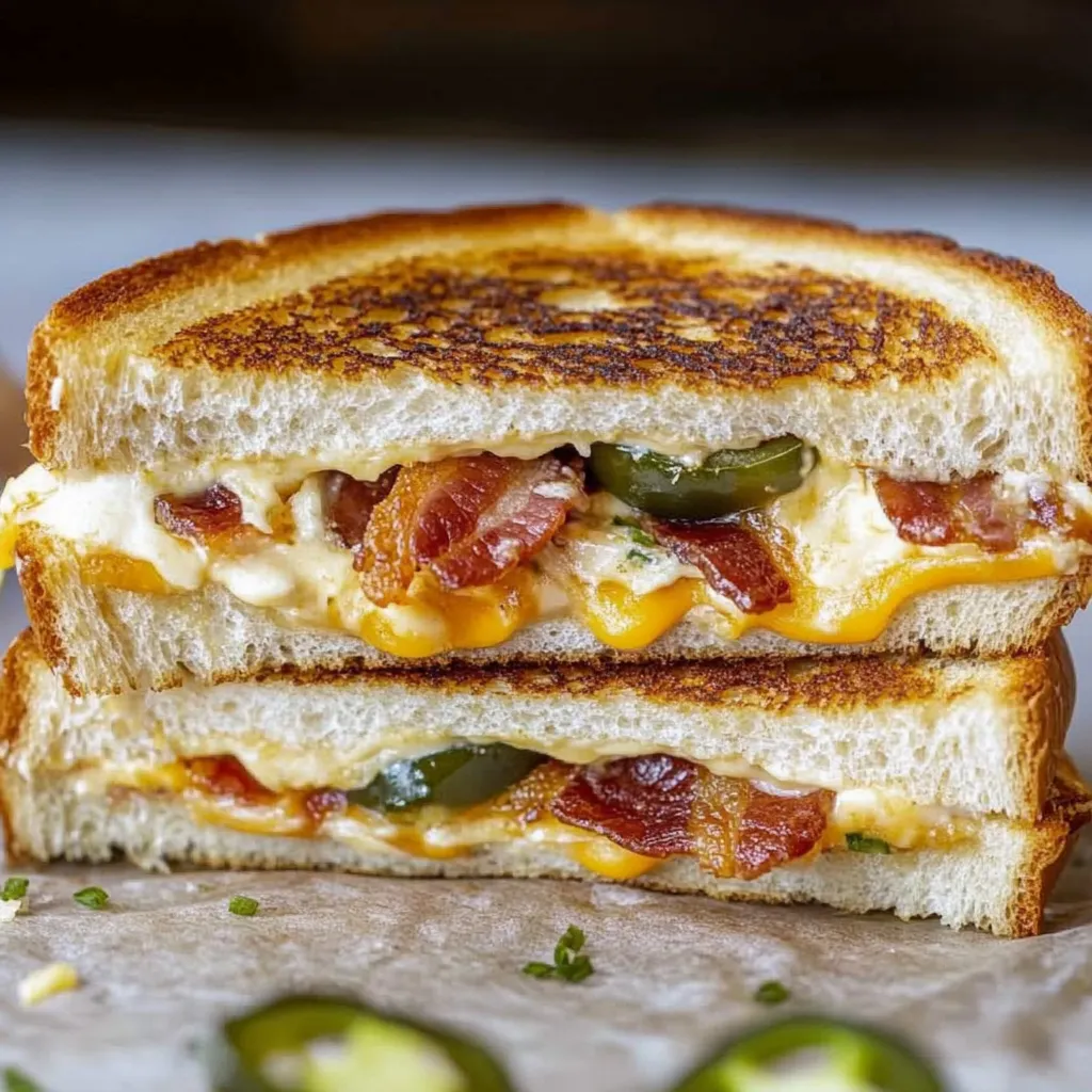 Jalapeño Grillé et Fromage Fondant