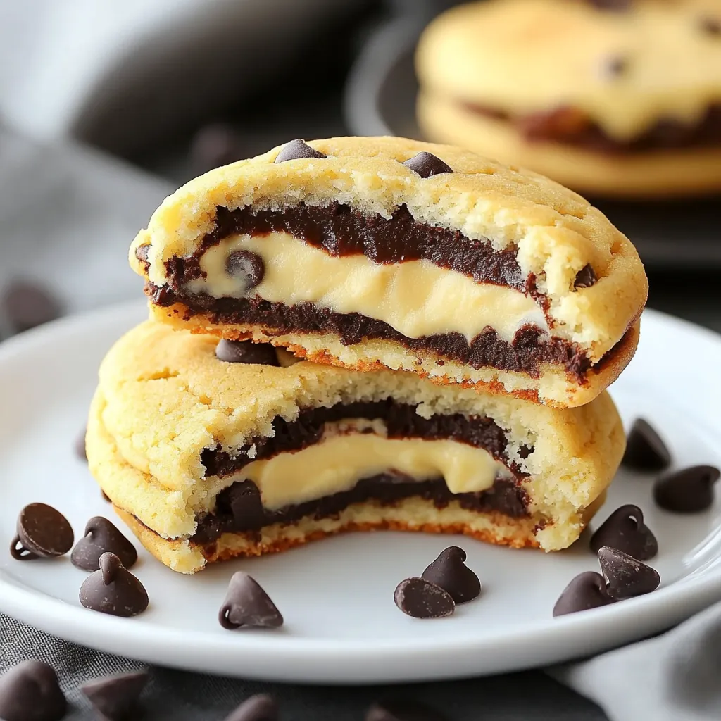 Cookies moelleux au cheesecake