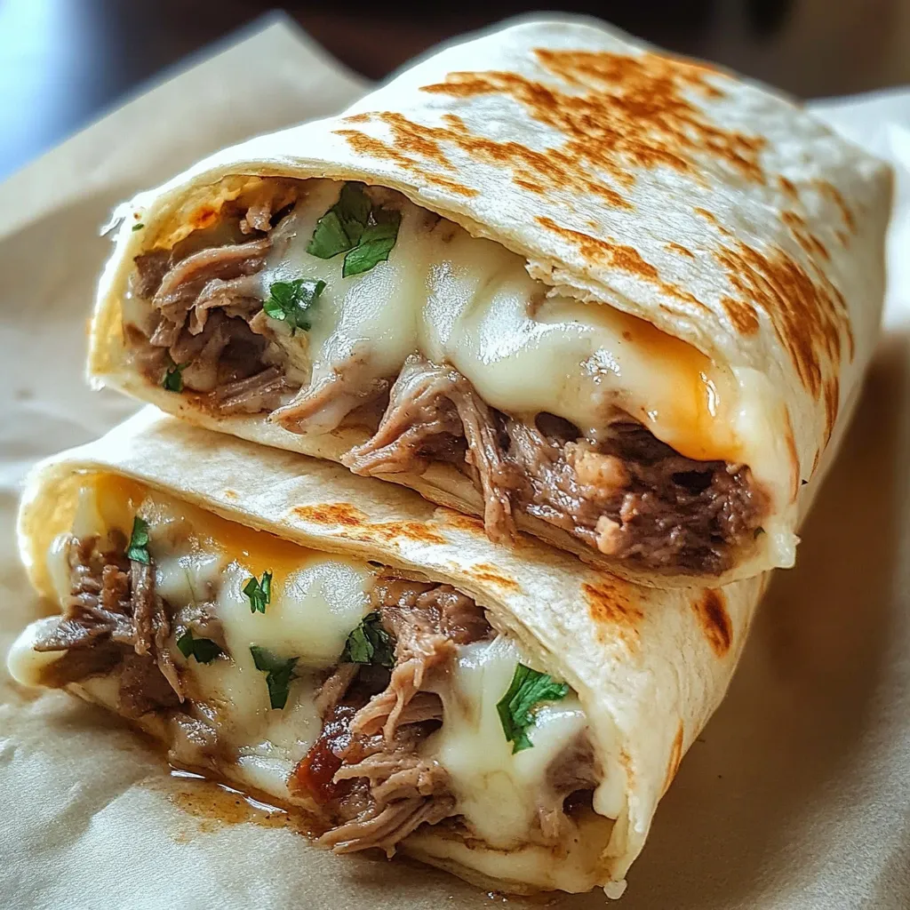 Wrap boeuf grillé fondant