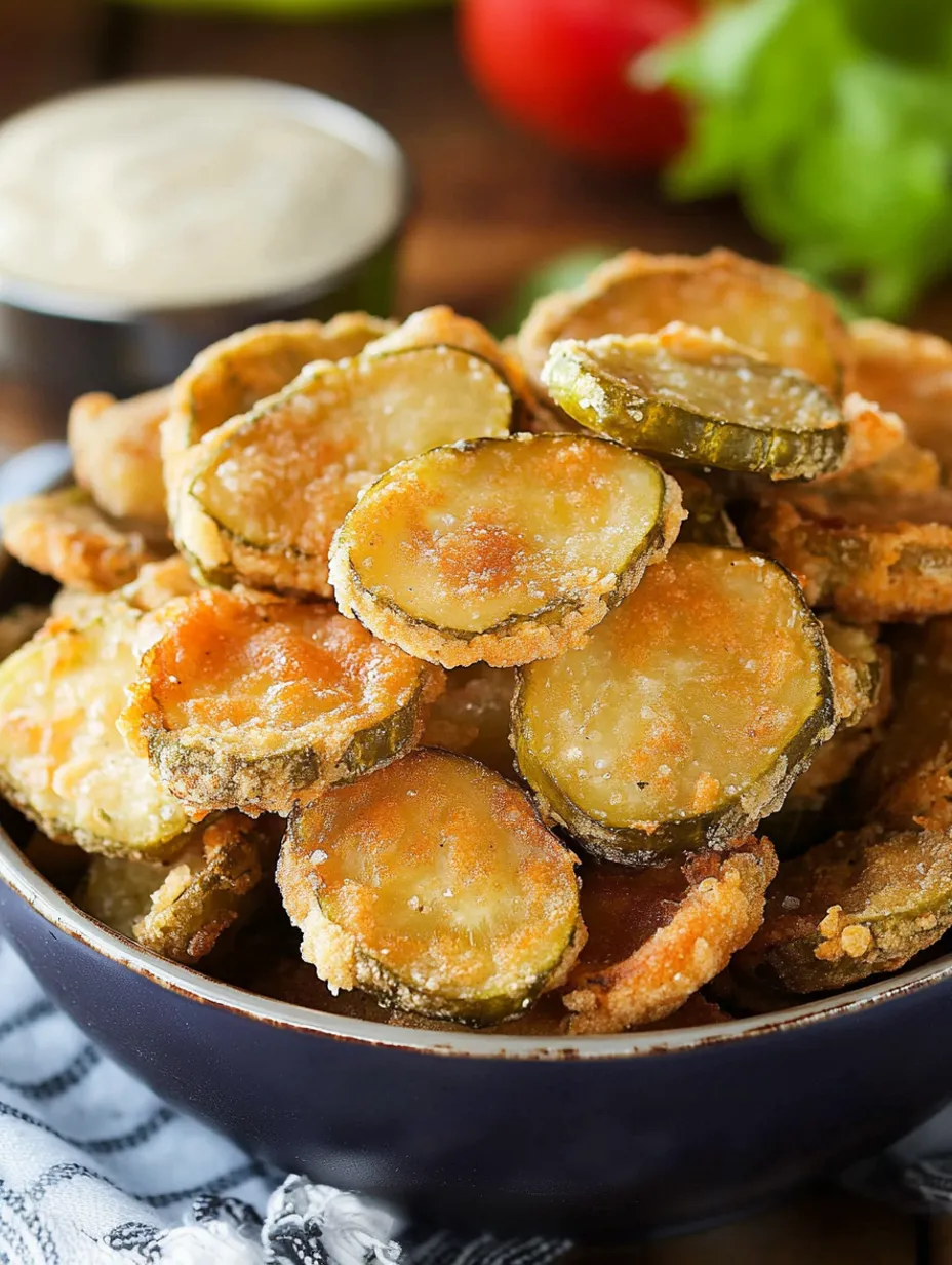 Cornichons frits maison faciles