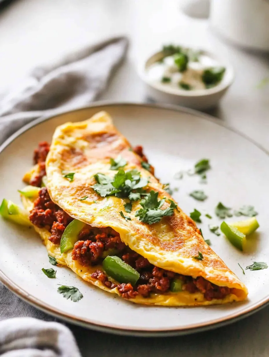 Omelette Whole30 & Keto au Chorizo facile