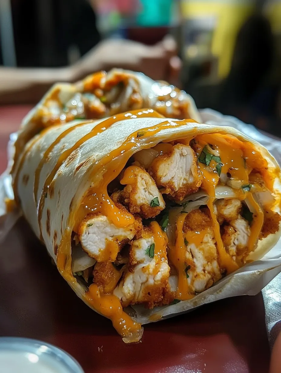 Tortillas au poulet à l'ail et au fromage faites maison