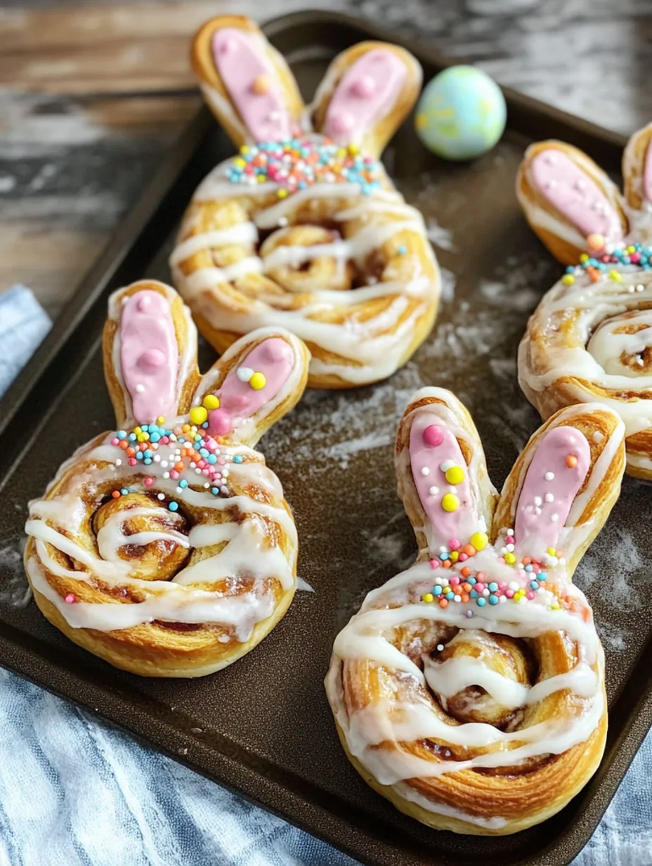 Roulés Lapin de Pâques Faciles